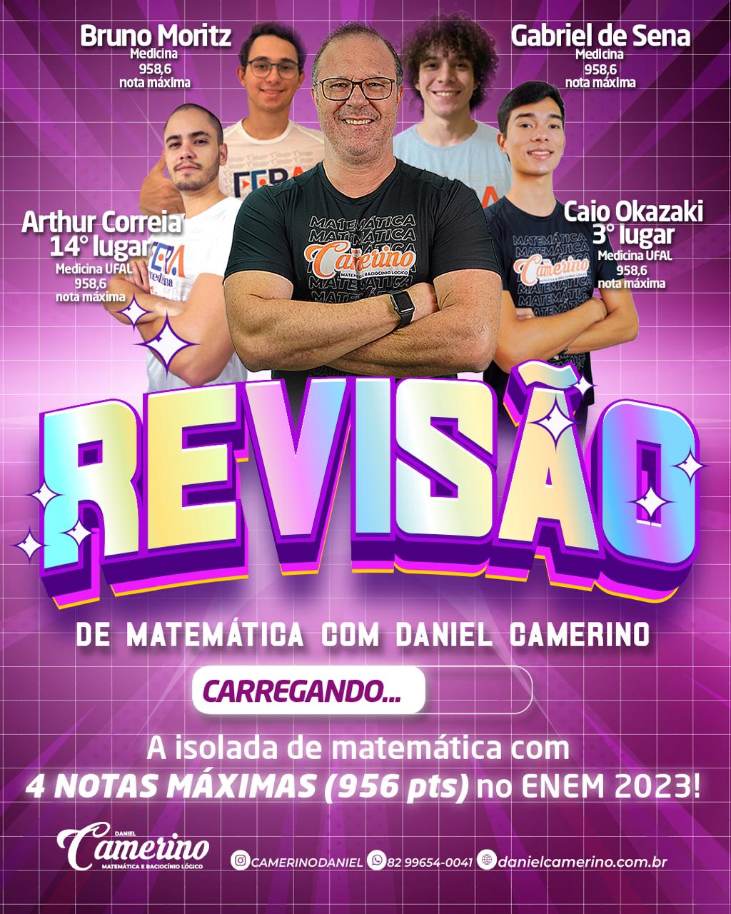 Camerino cursos | Turmas: REVISÃO 2024